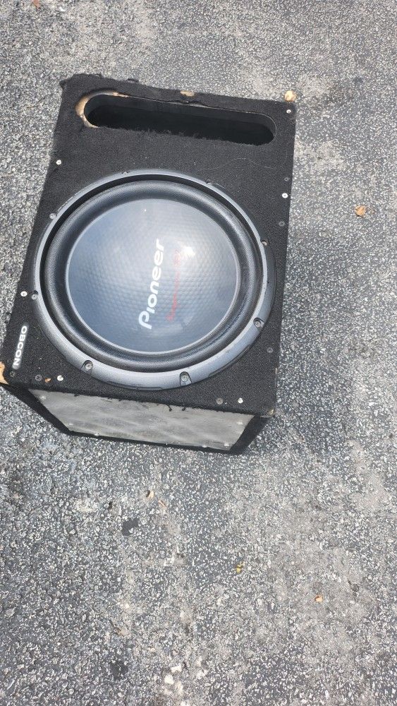 12 Inch Subwoofer  PIONEER PRO