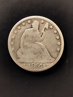 Rare Silver 1854-O Seated Liberty Half Dollar