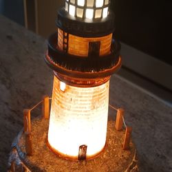 
Impressive Lefton porcelain model of the Gay Head Lightouse