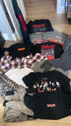 Shirts, hoodies, sweaters and pants!!!!