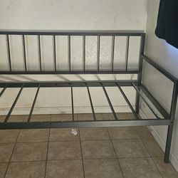 Twin Metal Bed 