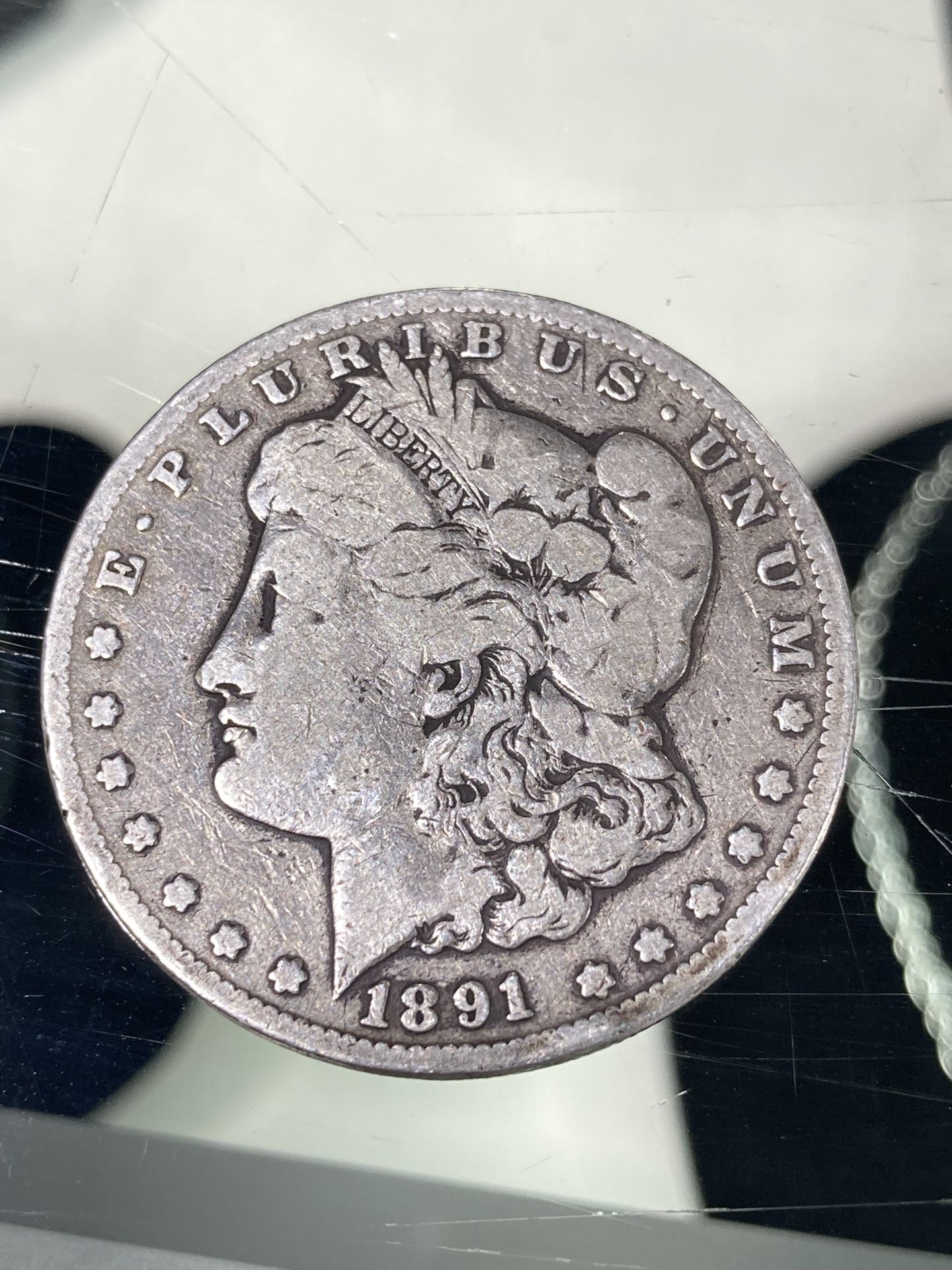 1891 Morgan Silver Dollar (Carson City)
