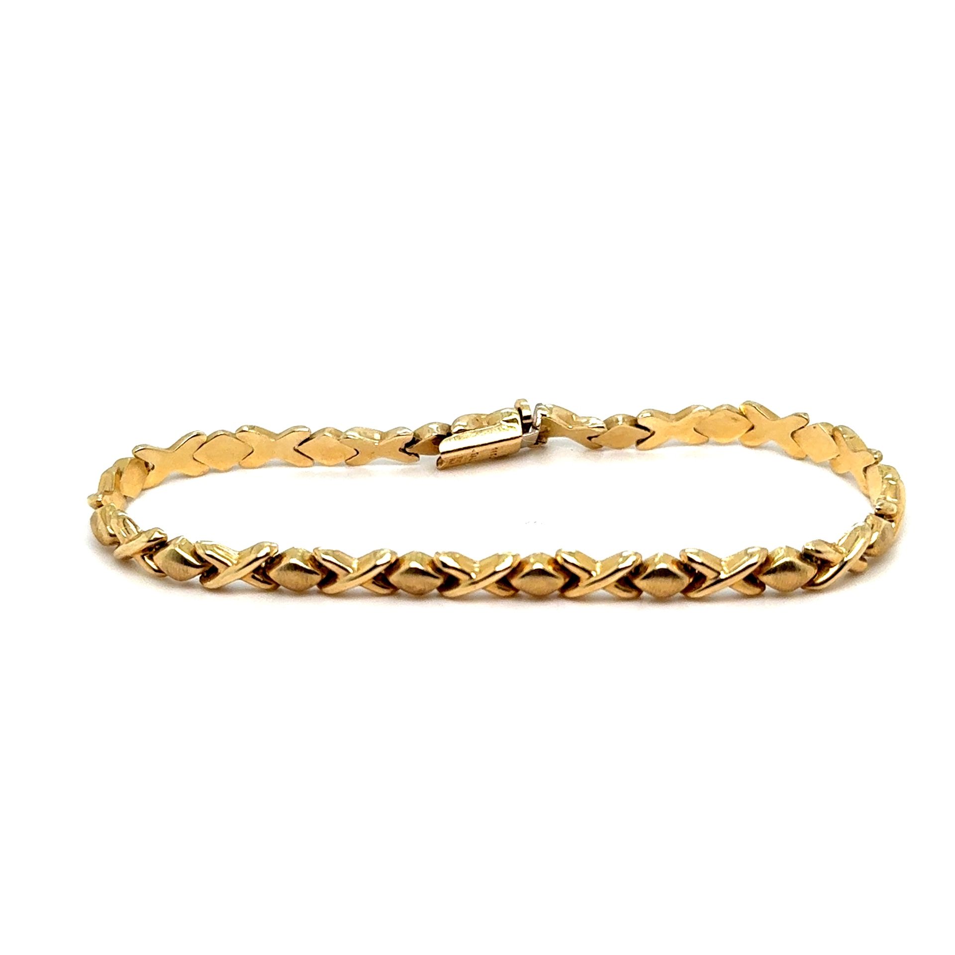 14K Gold XoXo Bracelet