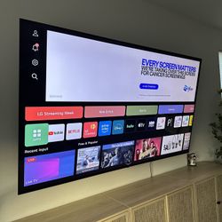 LG 86” TV