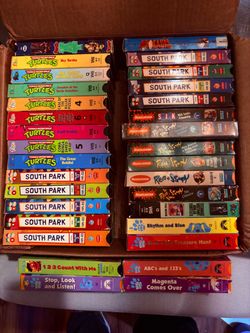 Cartoon vhs tapes