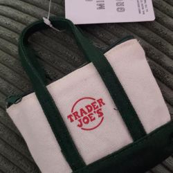 Trader Joe’s Micro Canvas Bag With Shopping Bag
