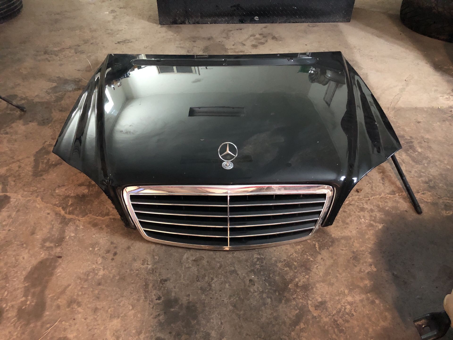 2003 Mercedes-Benz S Class Hood with Grille