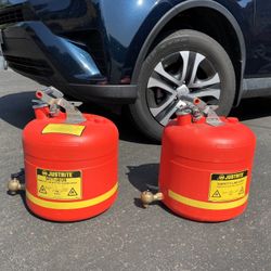 Justrite Safety Lab Can 5 Gallon 