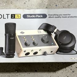 Universal Audio Volt 276 Studio Pack — Brand New