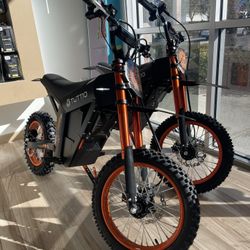 Tuttio Electric Dirt Bike 40MPH Finance It! $10 To $100 Down Payment!