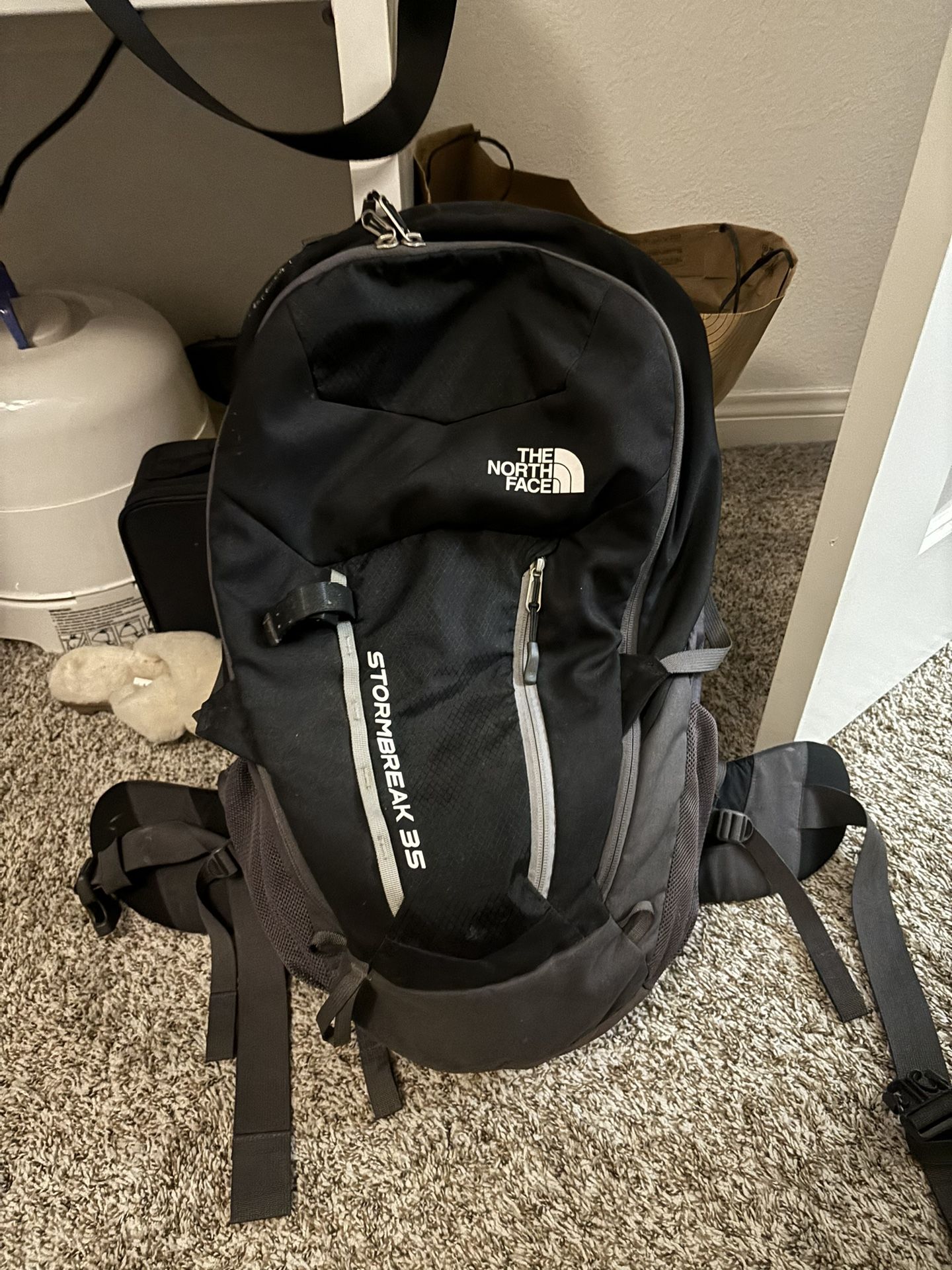 Northface backpack With Waist Support 