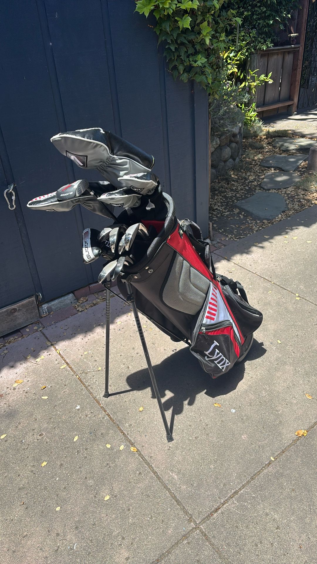 Left Handed Lynx Golf Clubs