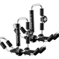 Unused! Kayak/Surf/Ski Roof Carrier Rack of J-Style Folding Universal Field & Stream 4-in-1 Multifunction for Canoe, SUP, Kayaks, Surfboard and Ski Bo