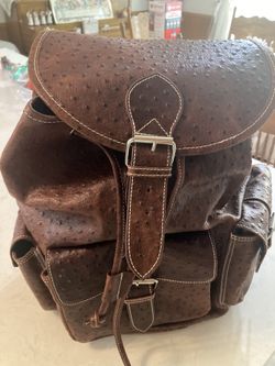 Leather Backpack