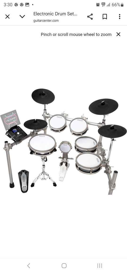 Drum Set SimmonsSd1250 Electric Drum Set