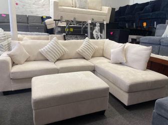 Brand New Sofa And Ottoman