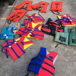 Boat Lifejackets $5-$15 Each 