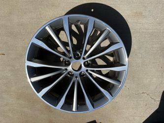 One (1) 19” BMW front wheel