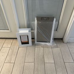 New! 2 Pet Entrance Doors 