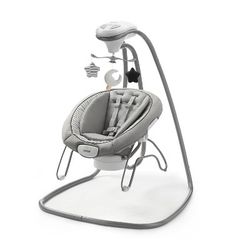 Used Graco DuetConnect Deluxe Multi-Direction Baby Swing and Bouncer 