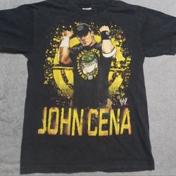 John Cena WWE Wrestling Shirt Small Hustle Loyalty Respect Men Women 