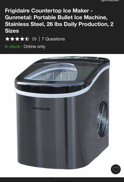 Counter top ice maker