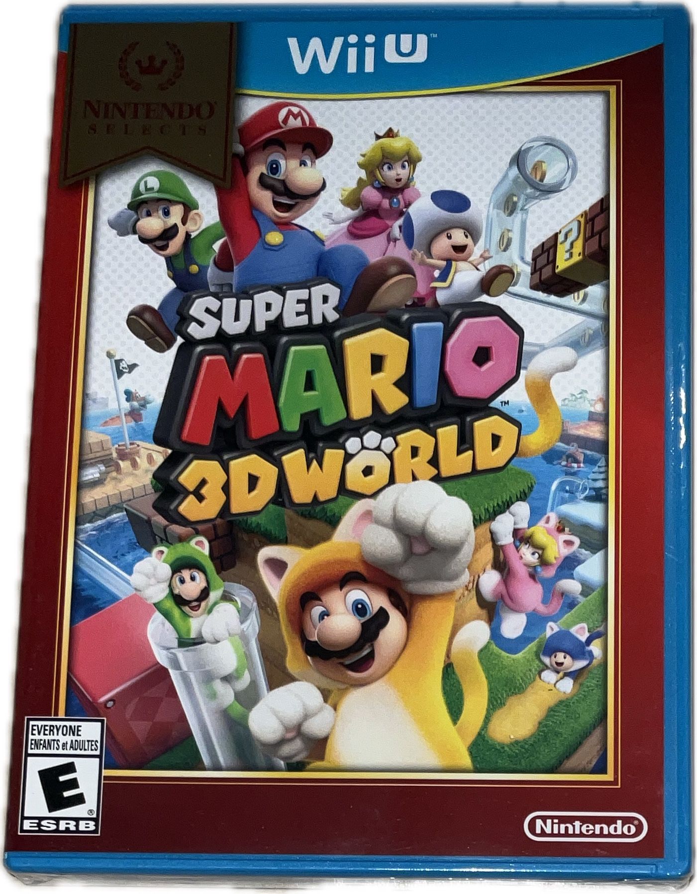 Nintendo Selects: Super Mario 3D World (Nintendo Wii U, 2016)