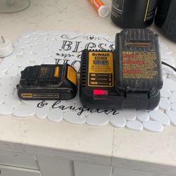 2 Dewalt Batteries And Charger