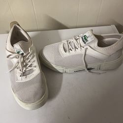 Good Condition Men Lacoste White Shoes Size 8-9