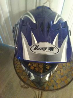 Dirt bike hange helmets