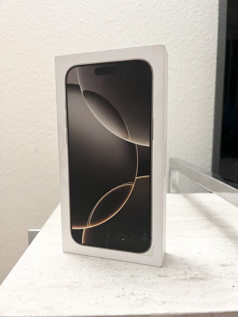 iPhone 16 Pro Max 256Gb Natural Titanium Unlocked