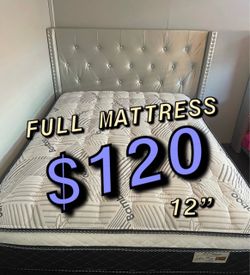 New full mattress only $120