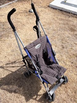 Lightweight Umbrella Stroller – Blue & Black