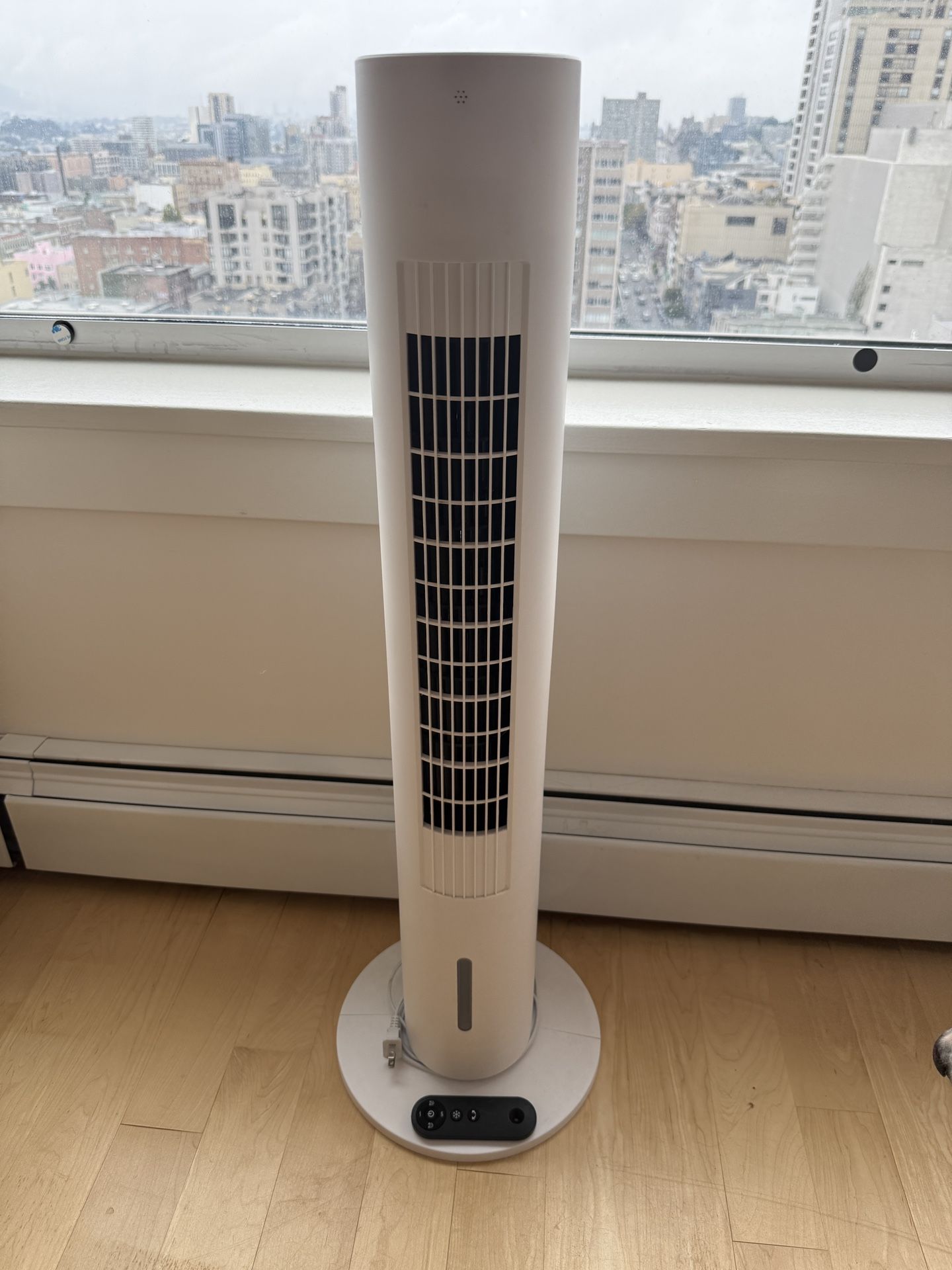 35” Cooling Tower Fan with Remote, Touch Control, and Ice Packs