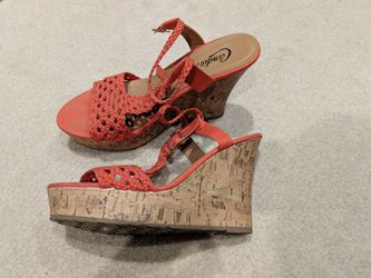Candies size 9.5 wedge heels