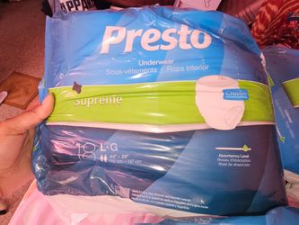 $4 EACH BAG size L adult pull up underwear