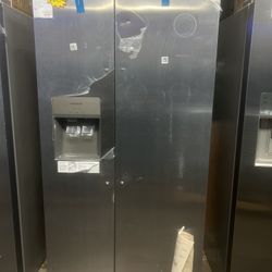 New! Frigidaire 36” Standard Depth Side By Side 