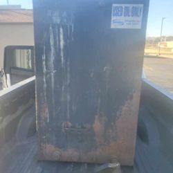  Used oil storage metal size 300 gallon , price $250, Cash Only 