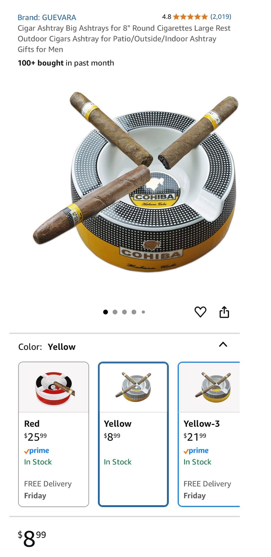 Cuba / Cigar Ash Tray