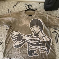 Distress Shirt Bruce Lee