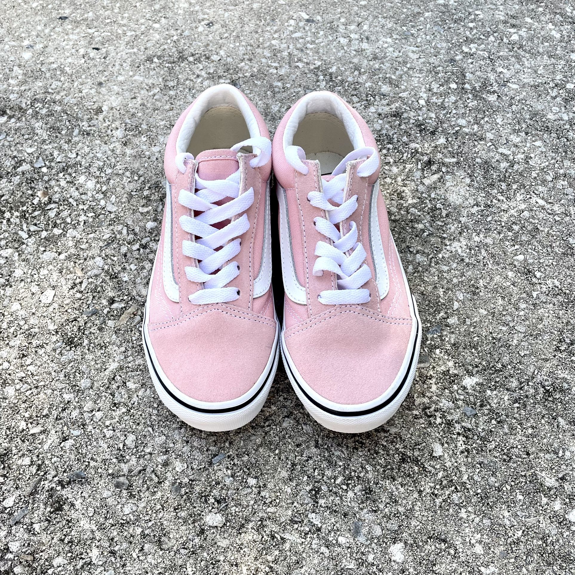 NEW VANS Off The Wall Shoes/Sneakers #751505 - Kids - Size 1 Pink - Casual