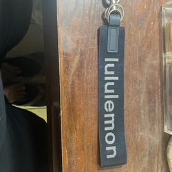 Lululemon Never Lost Keychain