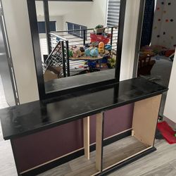 Free Dresser Shell With Mirror