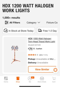 Hdx  work lights