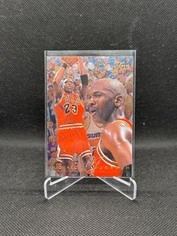 Michael Jordan 1995-96 Flair Basketball Card