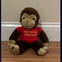 Curious George Stuff Animal 12 Inches Tall 