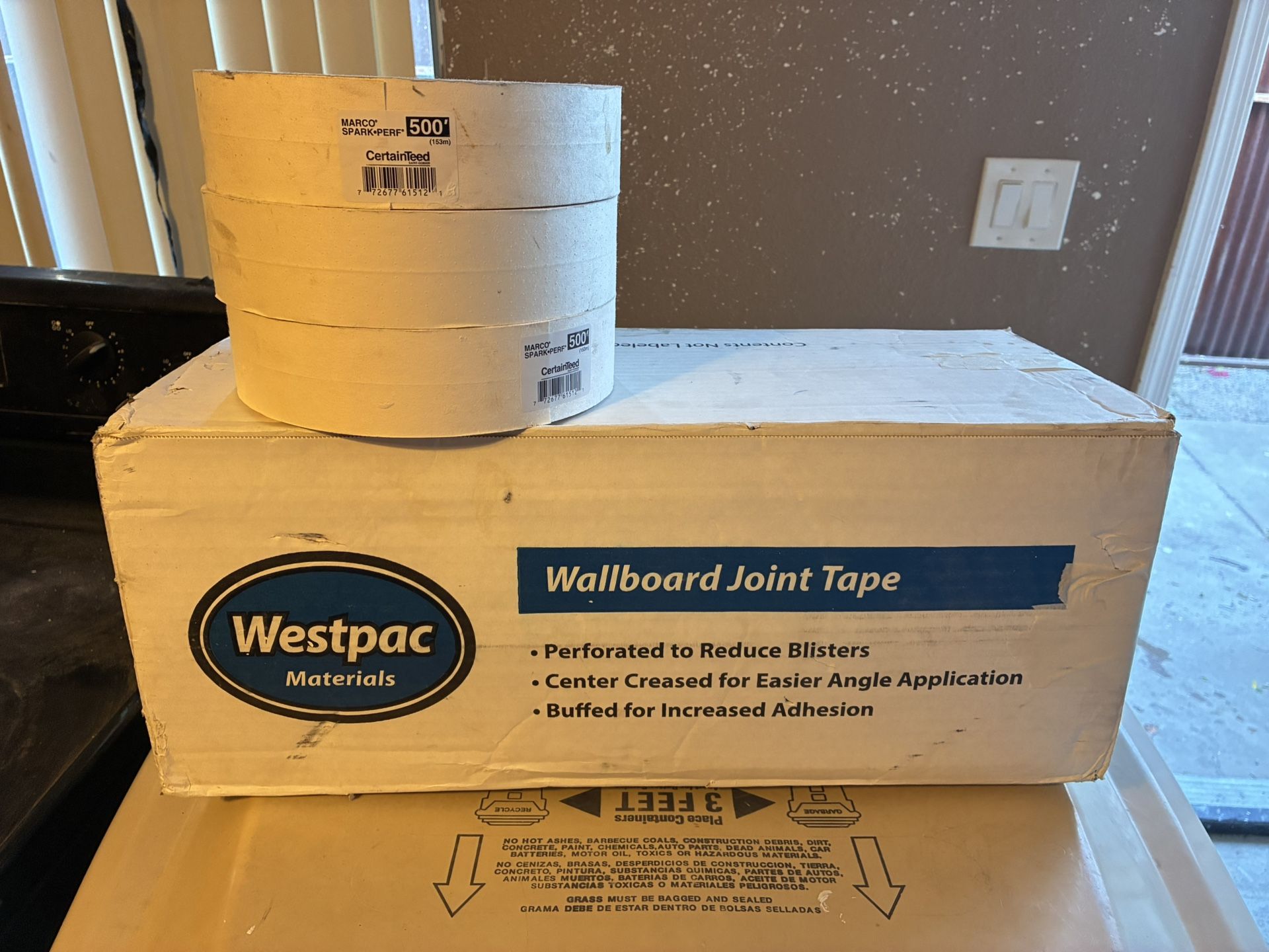 Wallboard Joint Tape