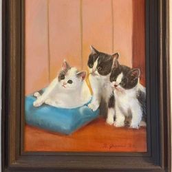 Kitten Painting 