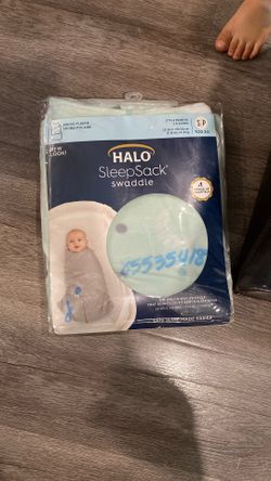 Fleece Halo SleepSack Saddle - Size S 3-6 Months (13-18 Lbs