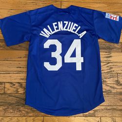 Blue Fernando Valenzuela Los Angeles Dodgers Jerseys Cooperstown
